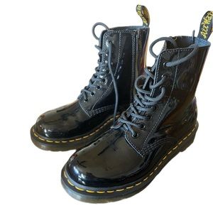 1460 PASCAL SIDE ZIP PATENT LEATHER Ladies UK 5 / US 7